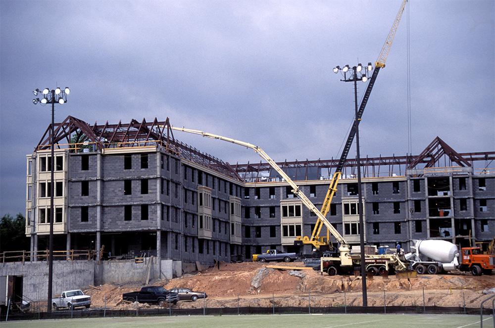 Construction of the Atlanta Olympic Village